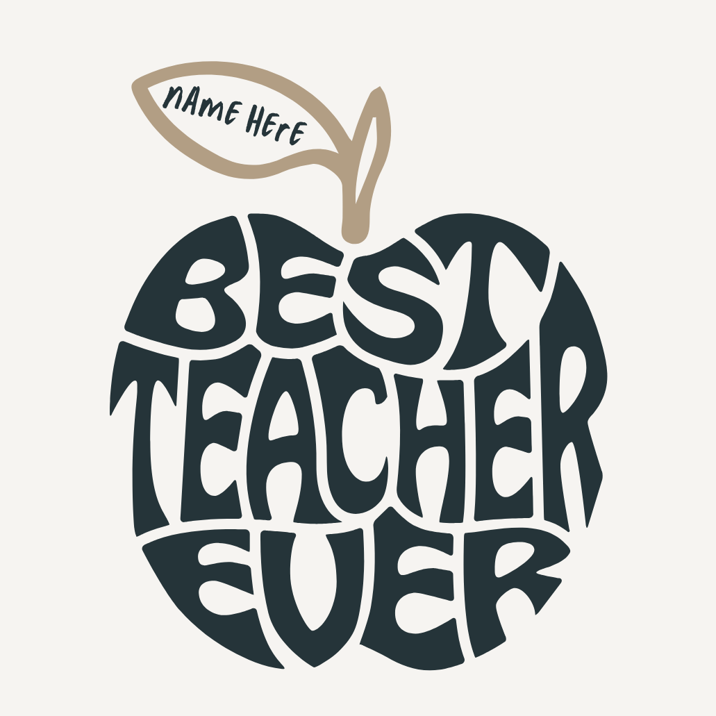 Personalized Teacher Gift Magnet Set - Set of 6 Custom Name Magnets