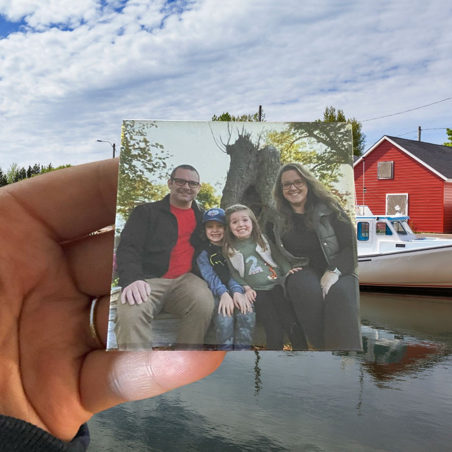 Six Smiles - Custom Photo Magnet Gift Set